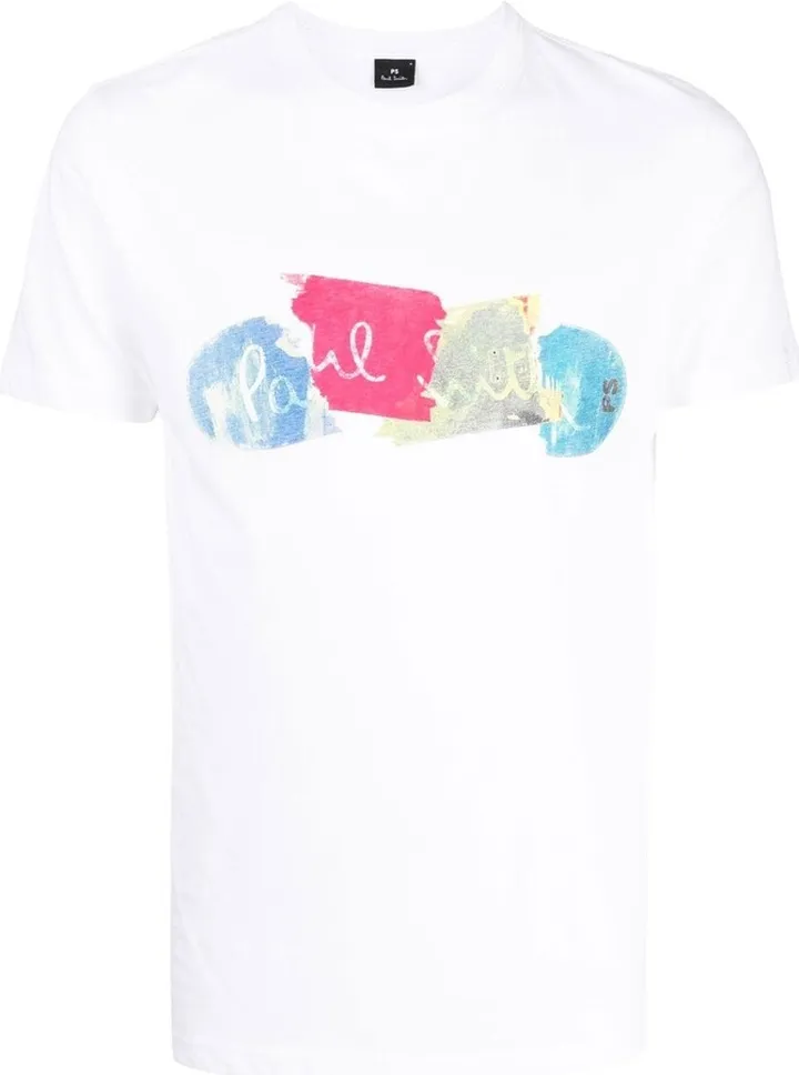 graphic-print cotton T-shirt