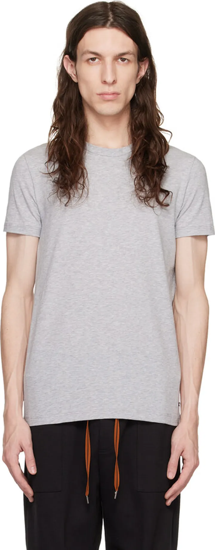 ZEGNA Gray Signifier T-Shirt