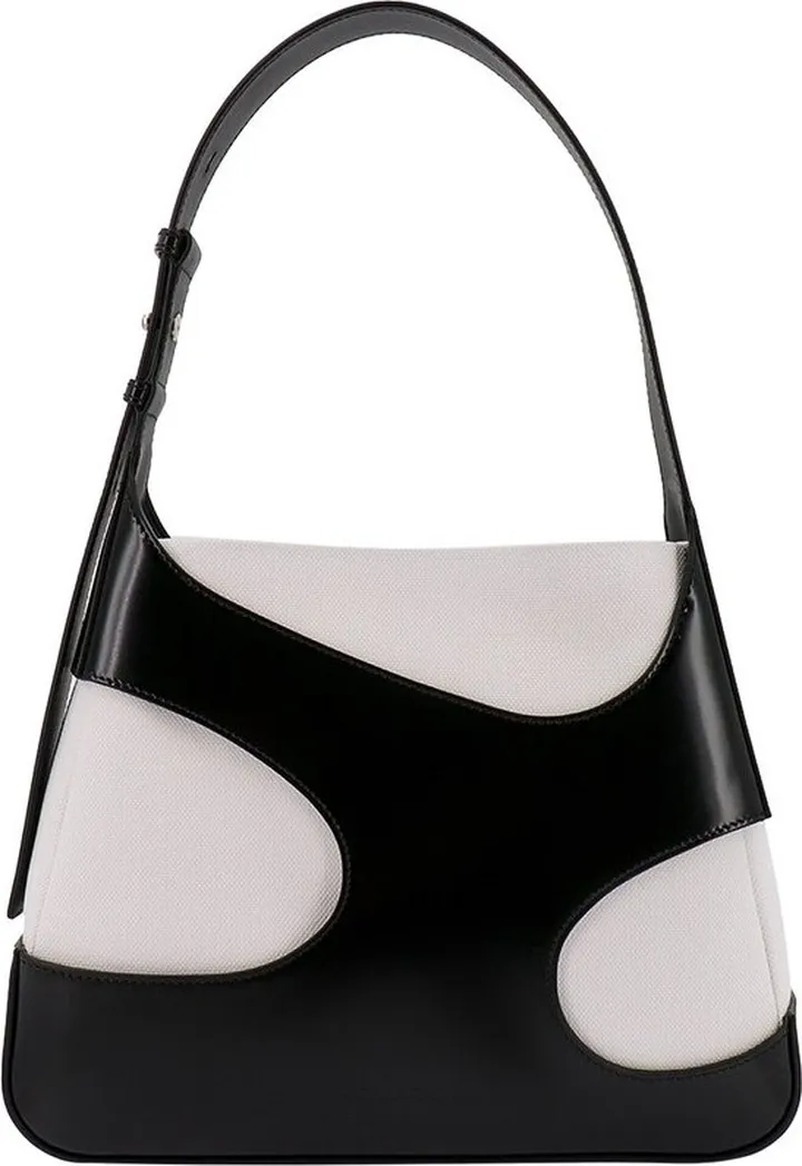 Salvatore Ferragamo Cut-Out Detailed Logo Debossed Shoulder Bag