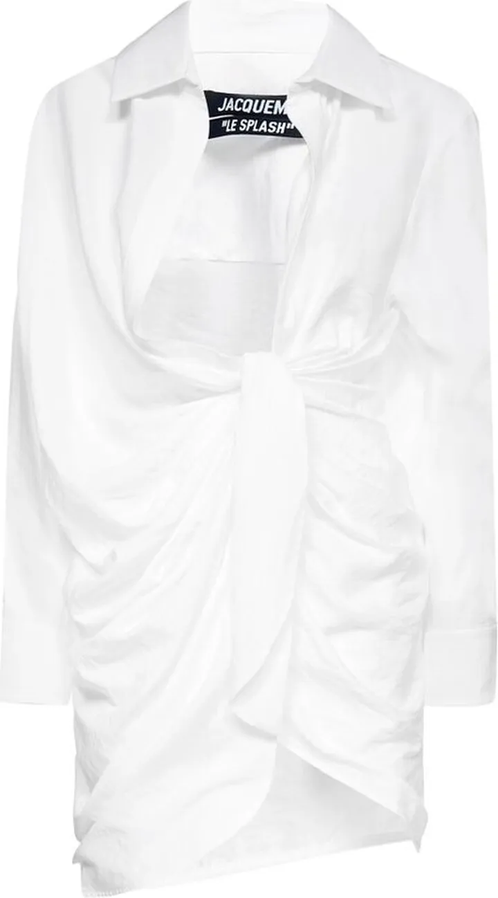 Jacquemus Ruched Mini Dress