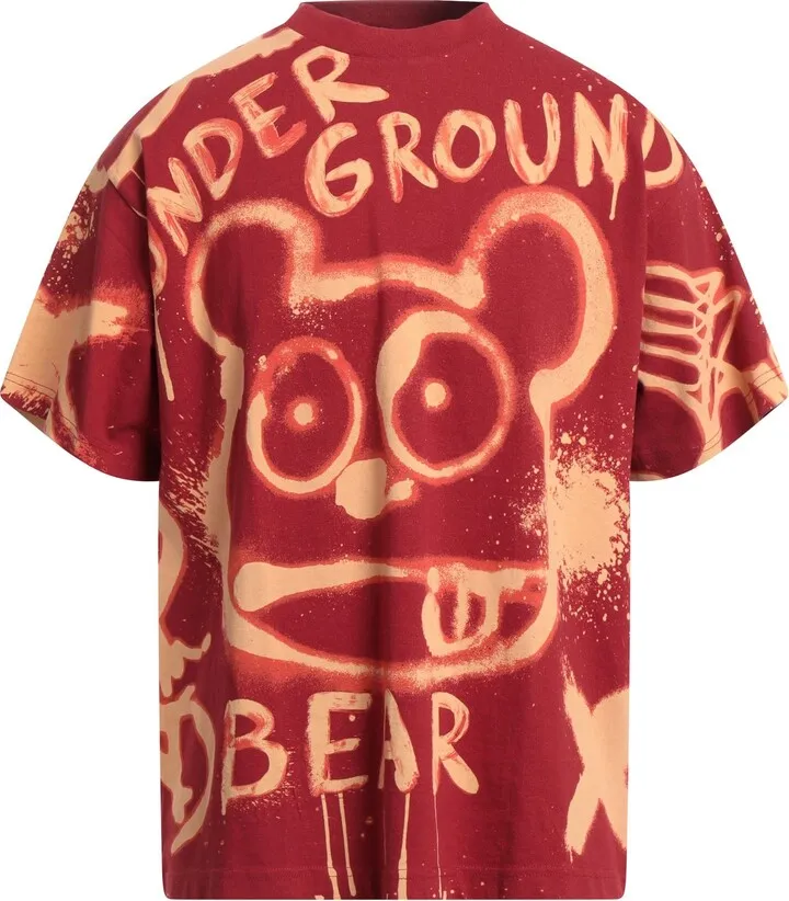 T-shirt Brick Red
