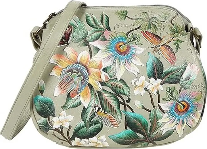 Anuschka Convertible Medium Bag 691 (Floral Passion) Handbags