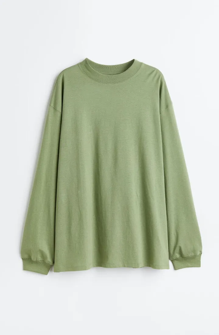 Long-sleeved Jersey Shirt
