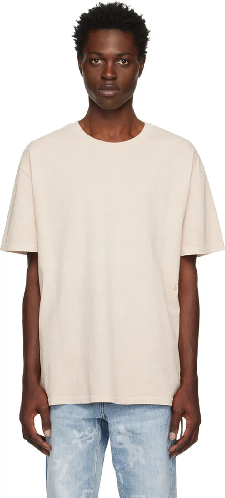 Ksubi Beige 4x4 Biggie T-Shirt