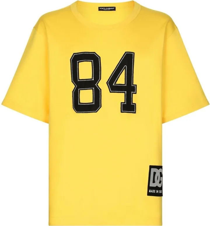 number-patch T-shirt