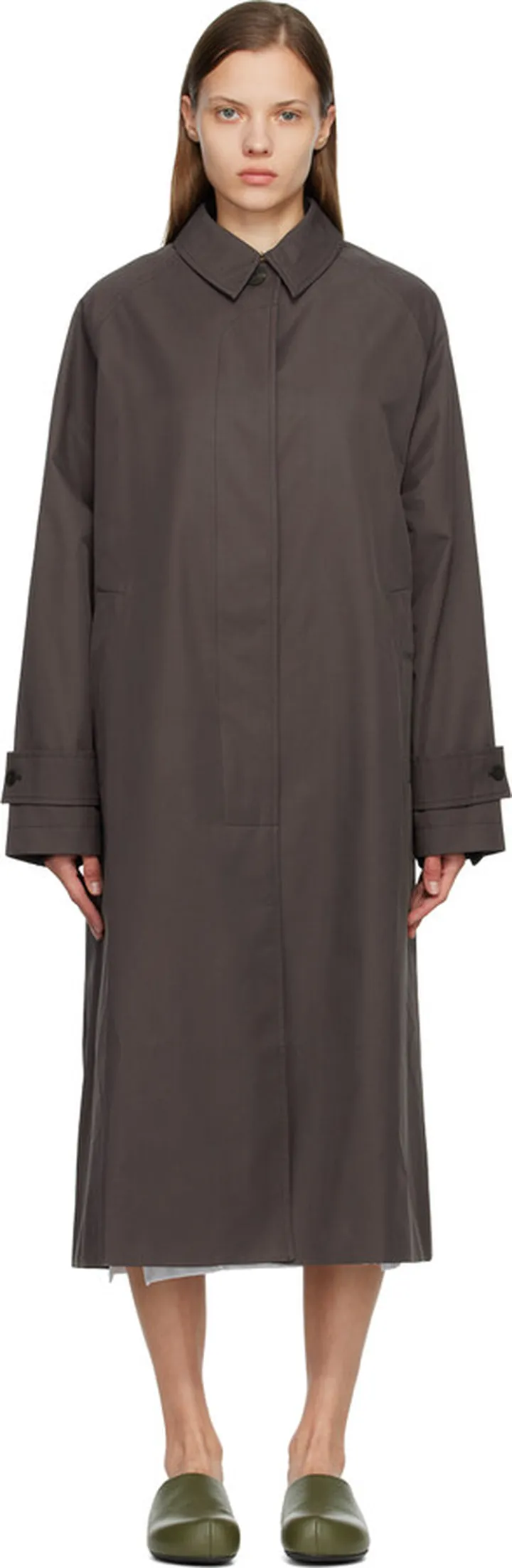 Studio Nicholson Brown Holin Coat