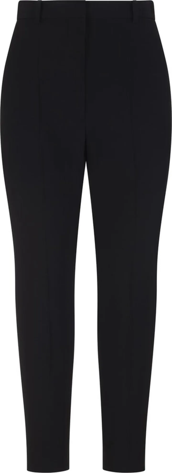 Woman Black High Waist Tailored Trousers