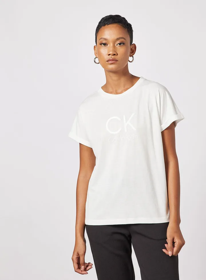 Embroidered Logo T-Shirt
