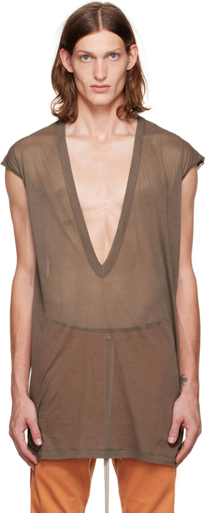 Rick Owens Gray Dylan T-Shirt