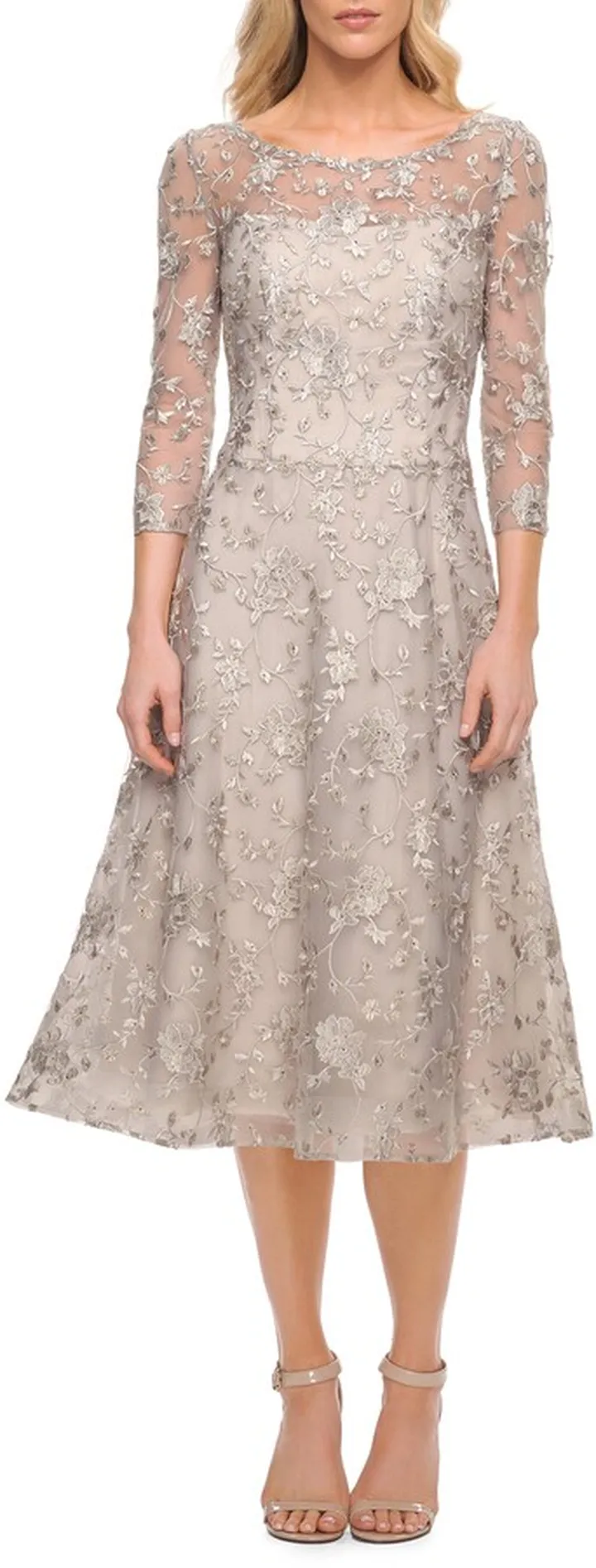 Lace A-Line Dress