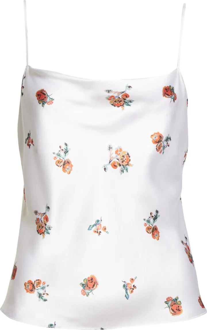 Floral Silk Camisole