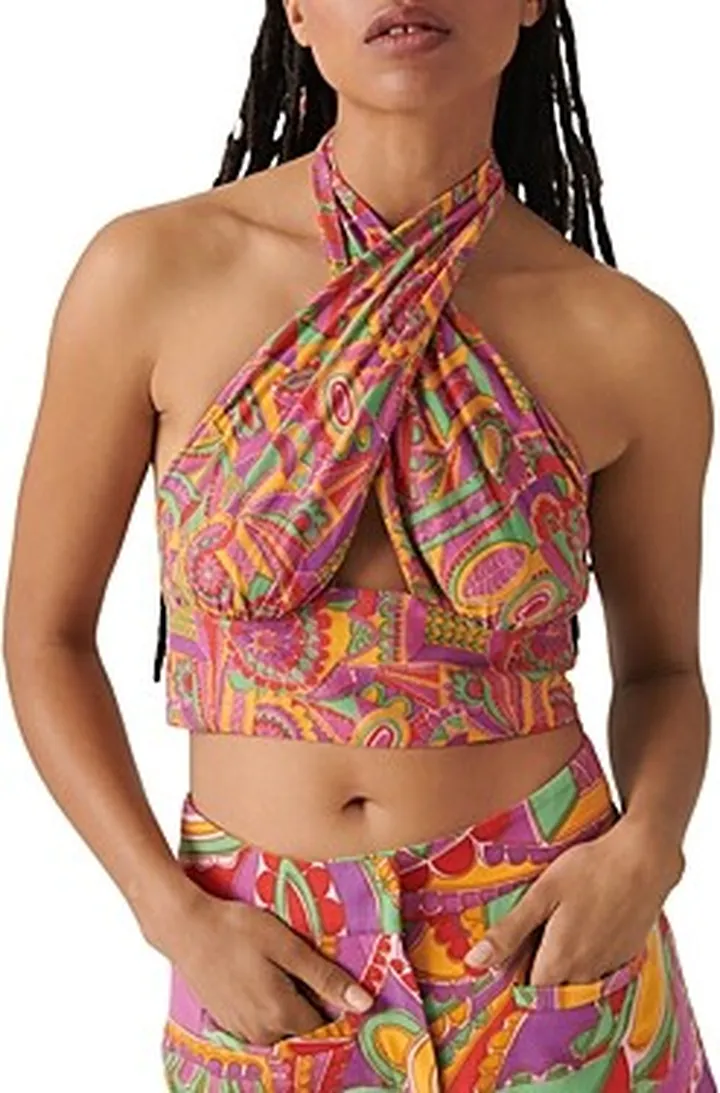 ba & sh Doll Halter Top