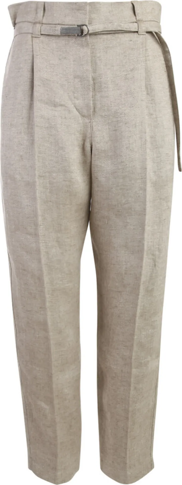 Linen Straight Leg Trousers