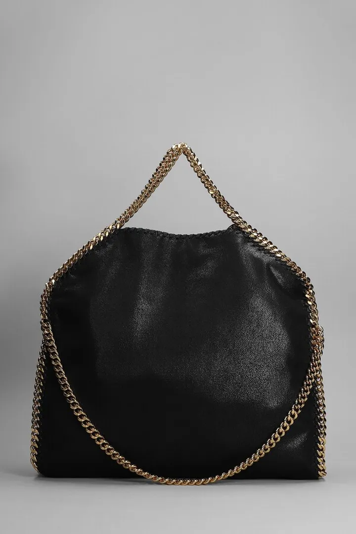 Falabella Tote In Black Faux Leather