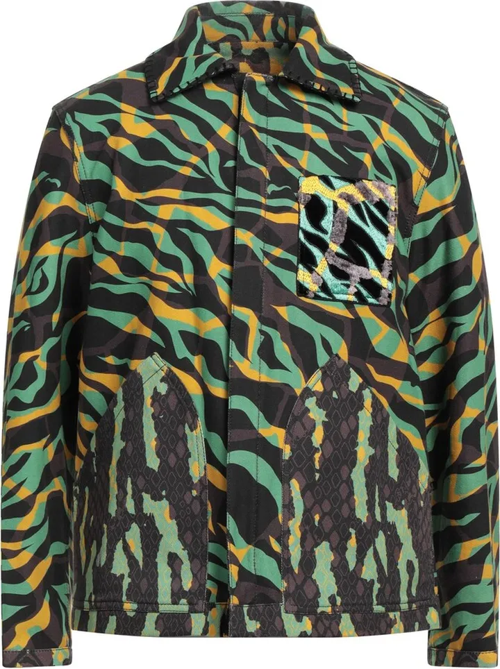 Denim Outerwear Green