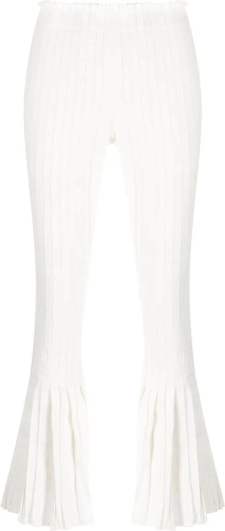 Pleated Cropped Trousers