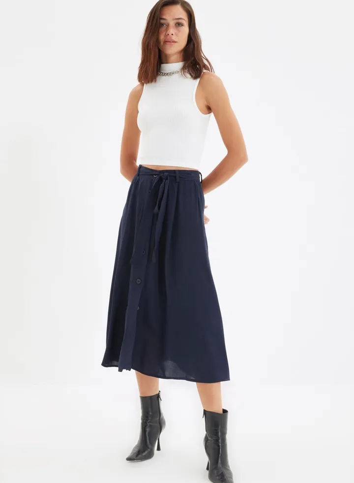 Knitted Midi Skirt