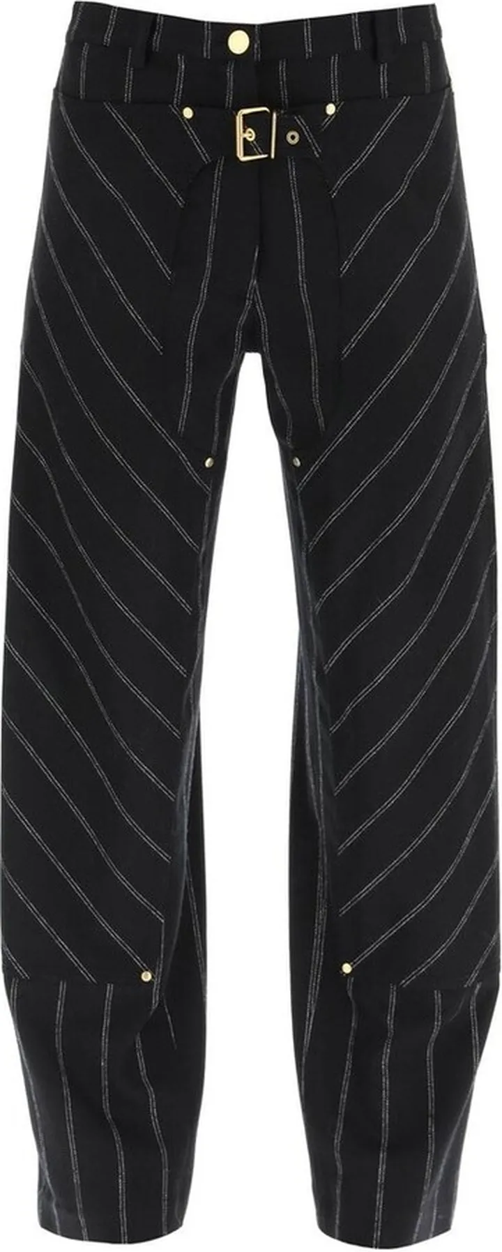 Stella McCartney Buckle fastening Straight-Leg Trousers