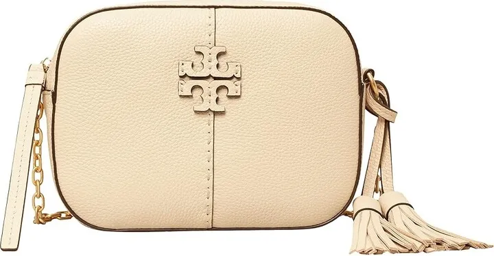 Tory Burch McGraw Camera Bag (Brie) Bags