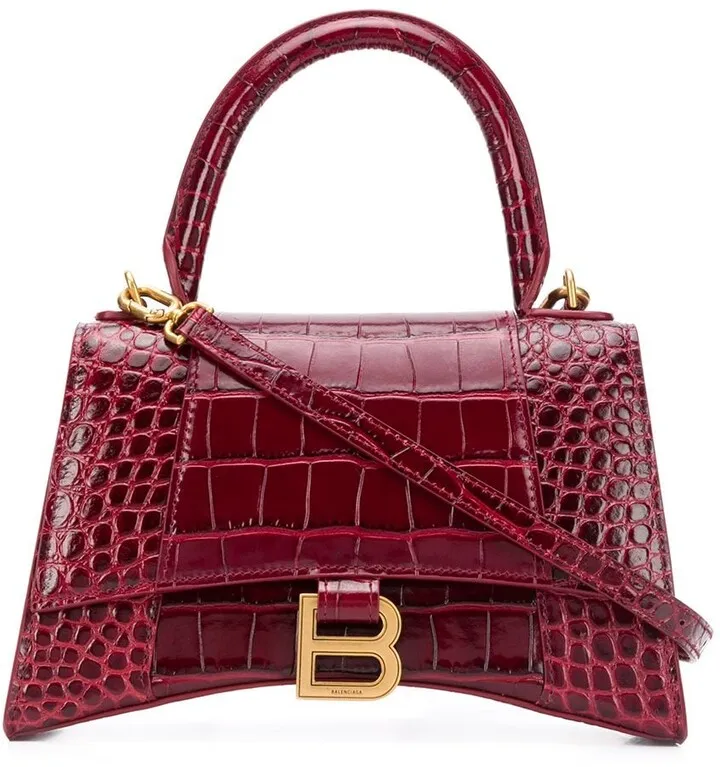 Hourglass B logo bag