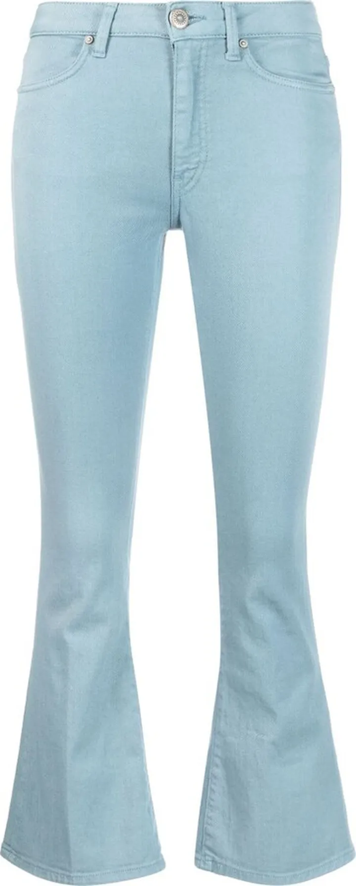 Logo-Patch Bootcut Jeans