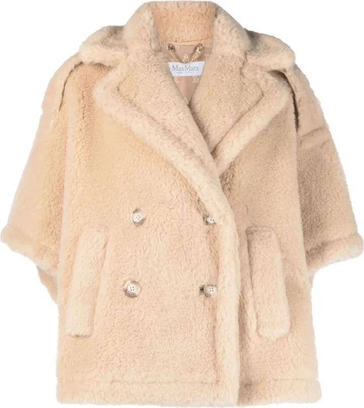Teddy Double-Breasted Cape