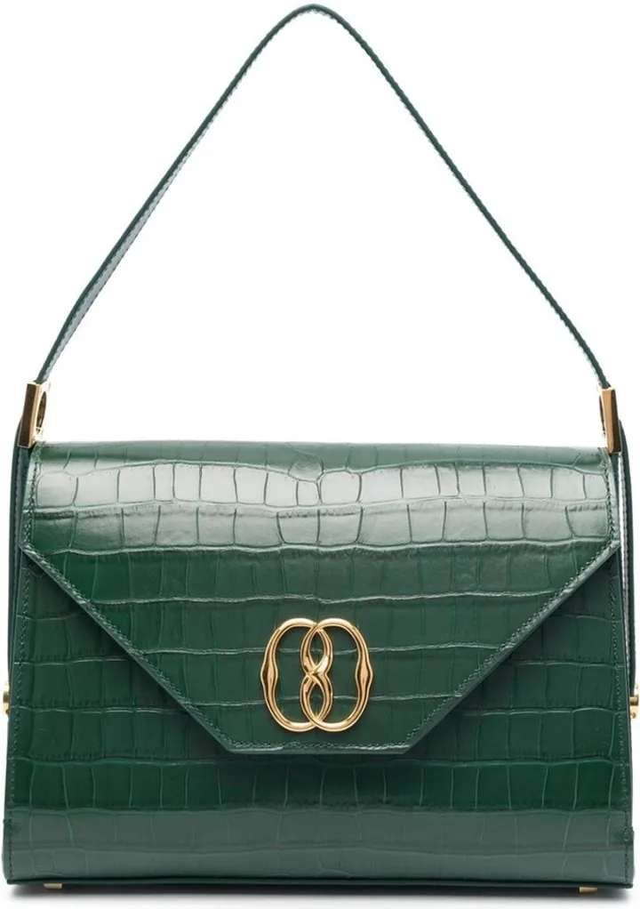 Logo-Plaque Shoulder Bag
