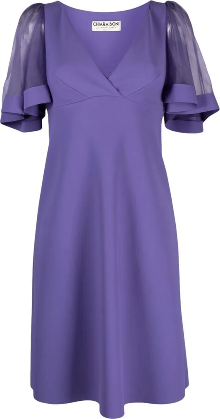 Rema wide-sleeve dress