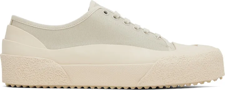 Studio Nicholson Beige Sharp Sneakers