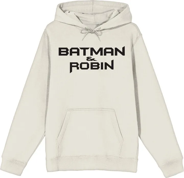 Batman & Robin 1977 Simple Text Men’s Tofu Sweatshirt-XXL