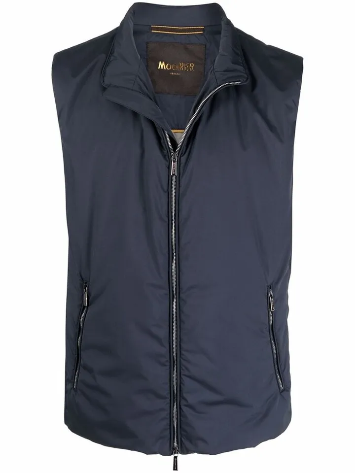 Quilted Zip-Up Gilet
