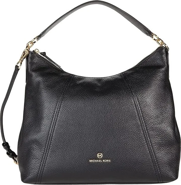 MICHAEL Michael Kors Sienna Large Convertible Shoulder (Black) Handbags