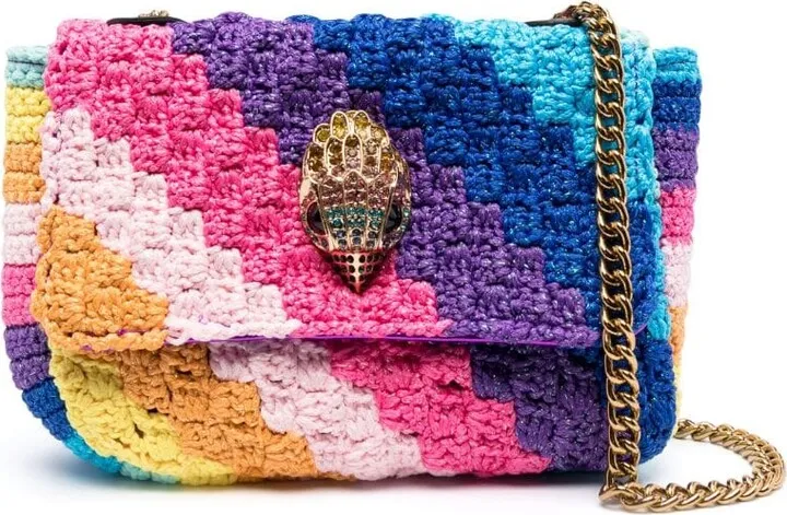 Crochet Kensington crossbody bag