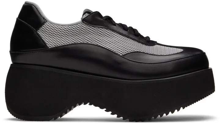 TheOpen Product Black Platform Sneakers