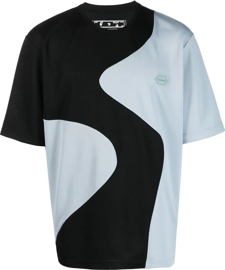 two-tone T-shirt