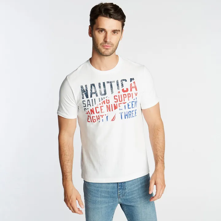 Big & Tall Sailing Supply Graphic T-Shirt