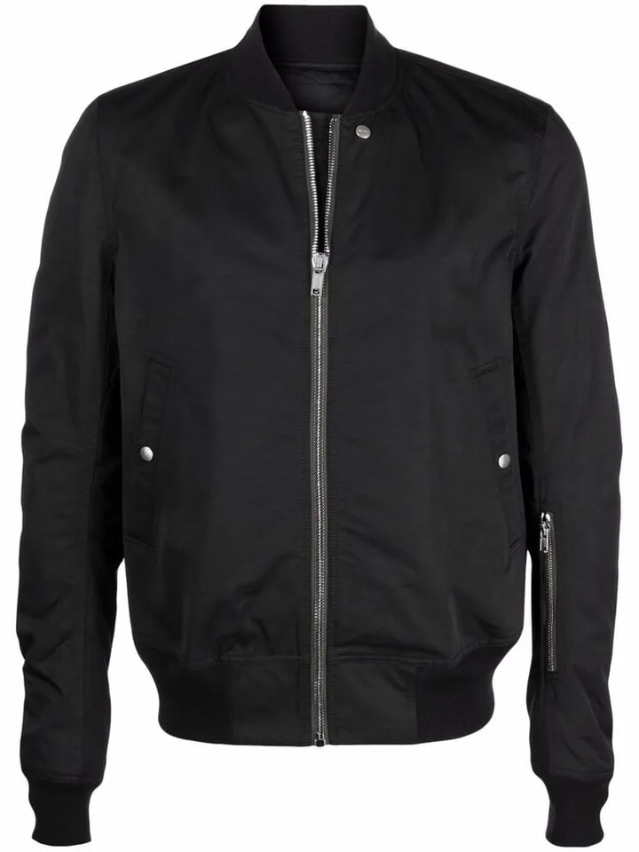 Black Bomber Jacket