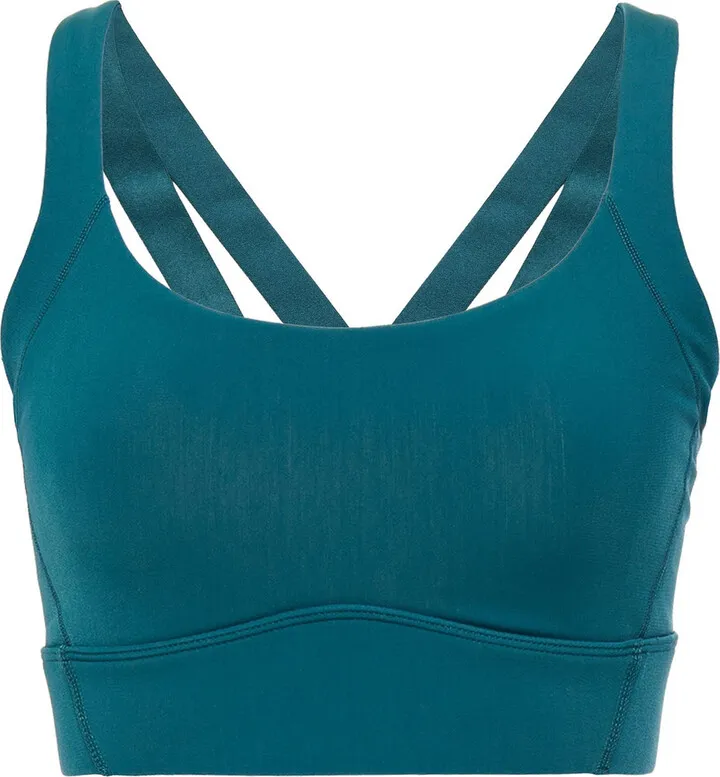 Shuffle Longline stretch sports bra