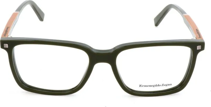 Ermenegildo Zegna Rectangle-Frame Glasses