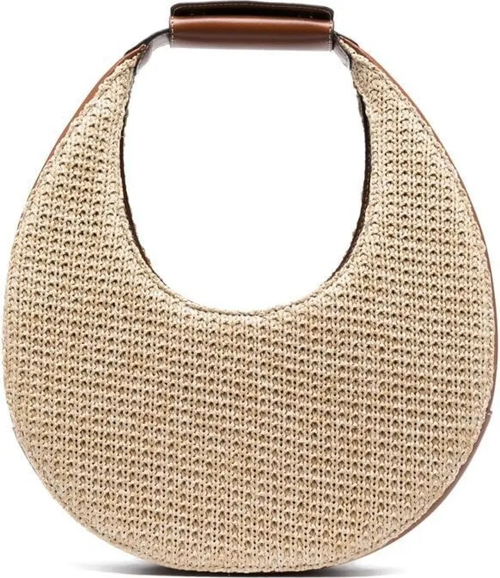 Woven-Raffia Tote Bag
