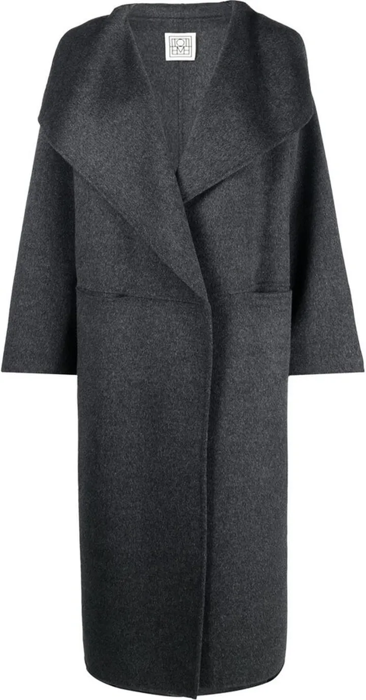Single-Breasted Cashmere Coat