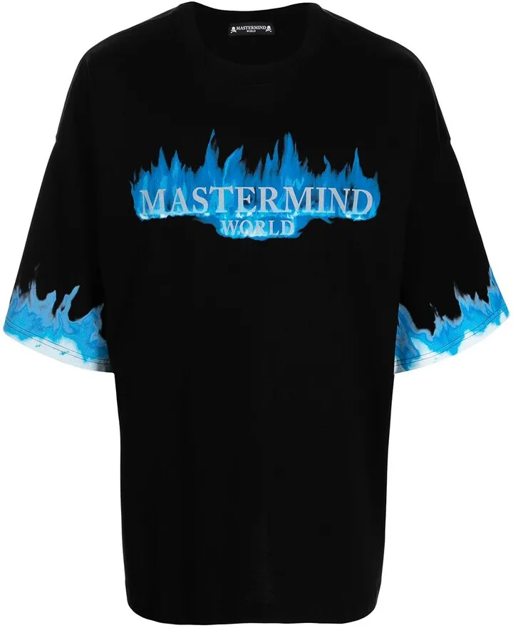 logo-print skull & crossbones T-shirt