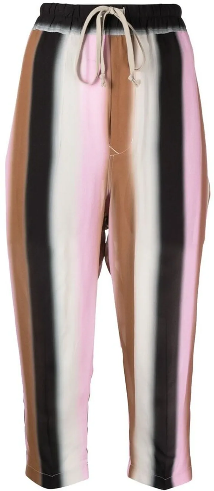 Dégradé-Effect Cropped Trousers