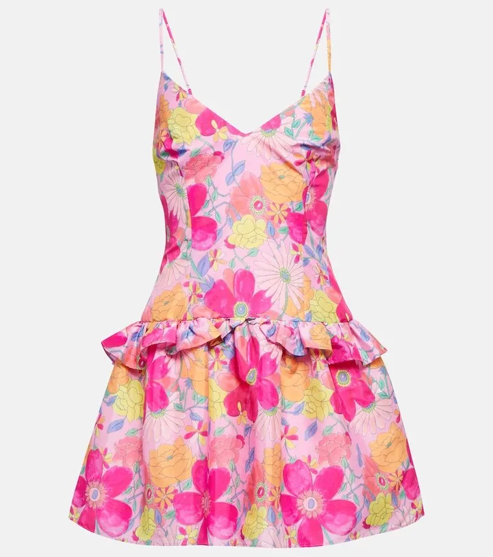 Fabienne ruffled minidress