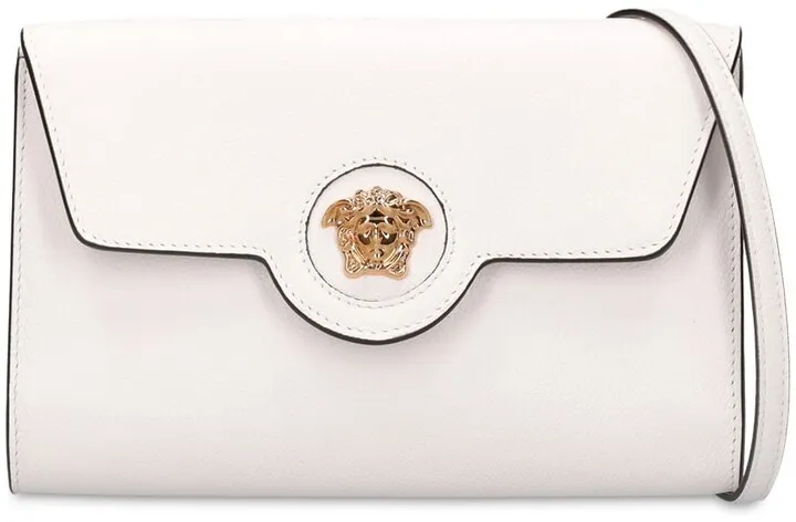 Medusa grain leather shoulder bag