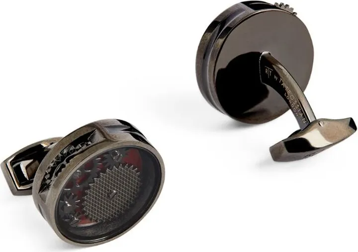 Tateossian Circle Gear Cufflinks