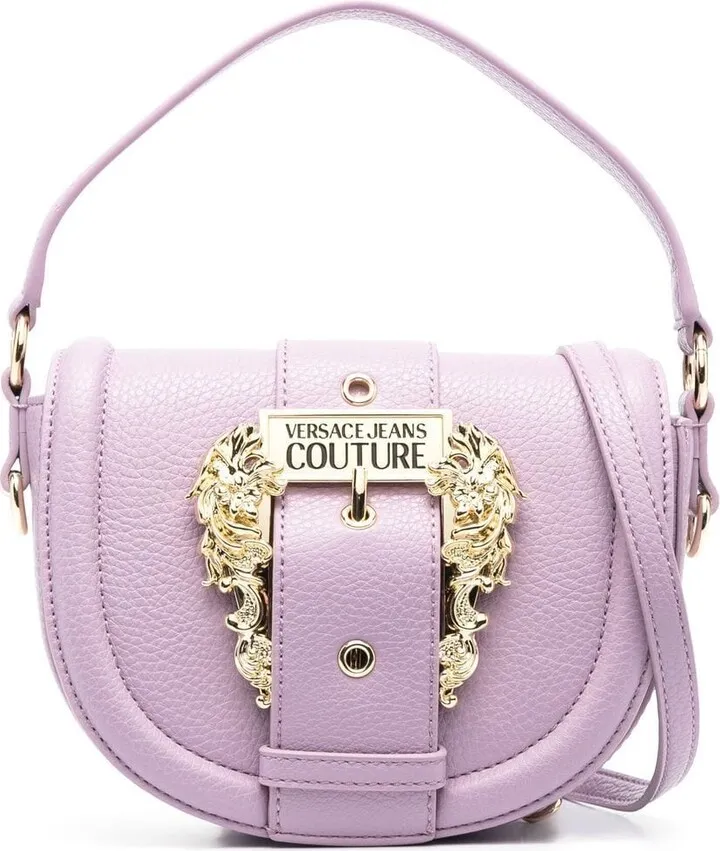 Baroque-buckle tote bag
