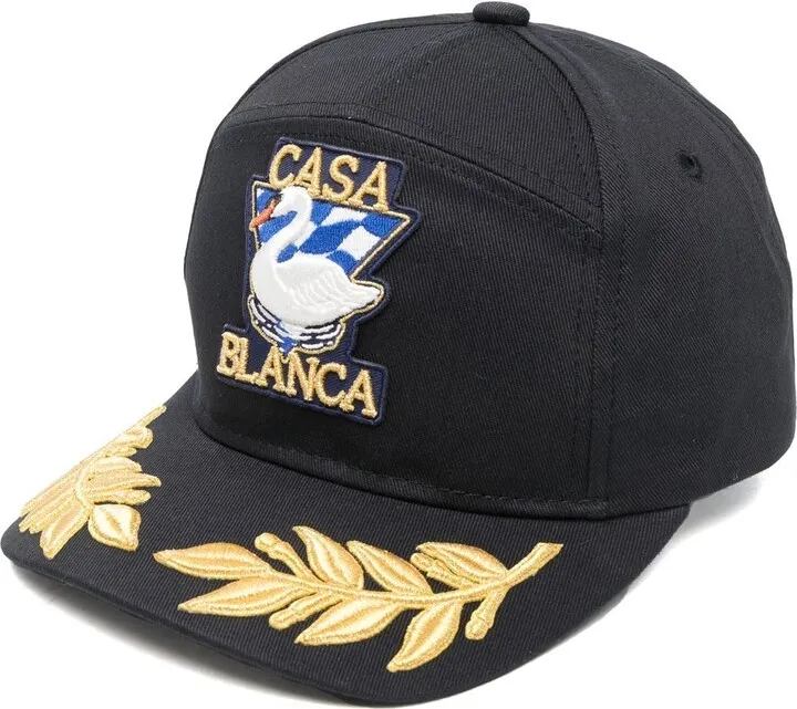 Logo-Embroidered Cap
