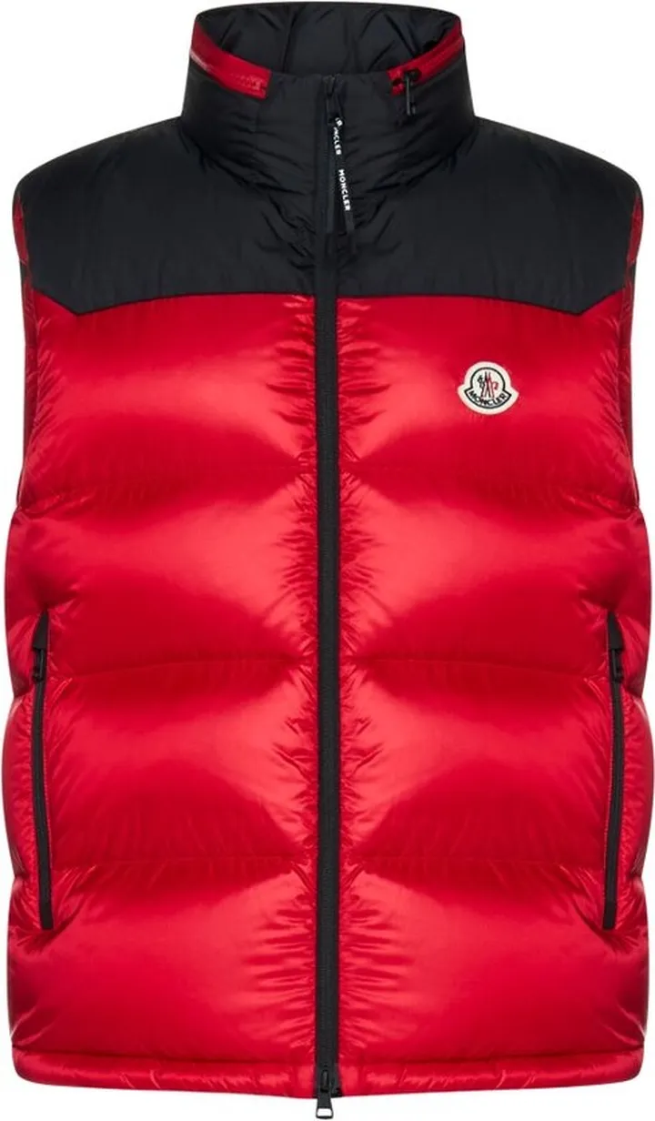 Moncler Ophrys Logo Patch Down Gilet
