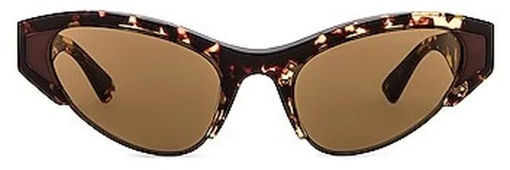 Bottega Veneta Light Ribbon Sunglasses in Brown